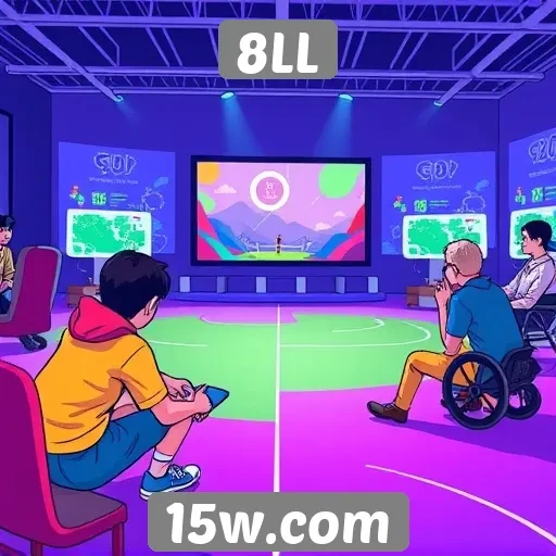 Acessibilidade no site 8LL para jogadores diversos