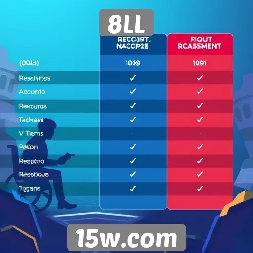 Comparação entre 8LL e outras plataformas de jogos